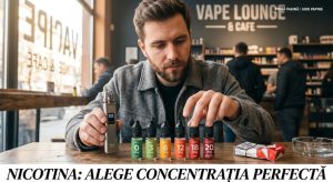 Cum Alegi Concentrația Perfectă Pentru Vape