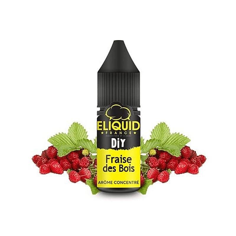 Aroma , Eliquid France ,10ml - Fraise Des Bois (Fragute)