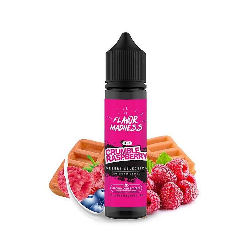 Aroma Flavor Madness Crumble Raspberry 9ml