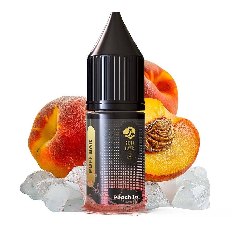 Aroma Peach Ice Puffbar Guerra Flavors 10ml - Piersică Fresh