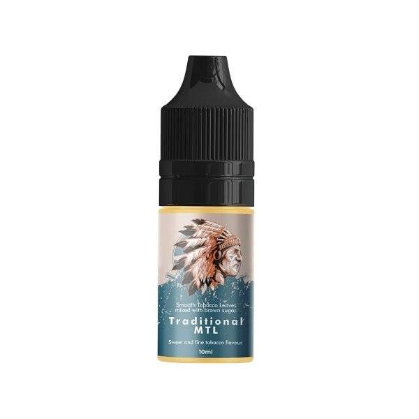 Aroma Smokemania 10ml - Traditional MTL (Sweet and Fine Tobacco Flavour)