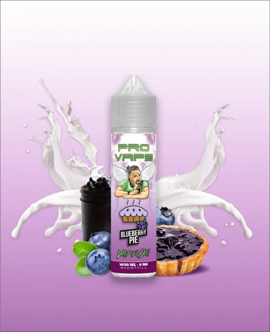 Blueberry Pie – Lichid Pro Vape 30ml dublu concentrat – Trebuie neaparat sa-l încerci!