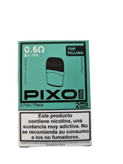Cartus Aspire Pixo Pod 2ml - 0.6ohm TOP FILL Meshed Coil