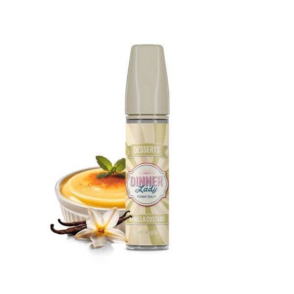 Dinner Lady Desserts Vanilla Custard Longfill 14ml/60ml