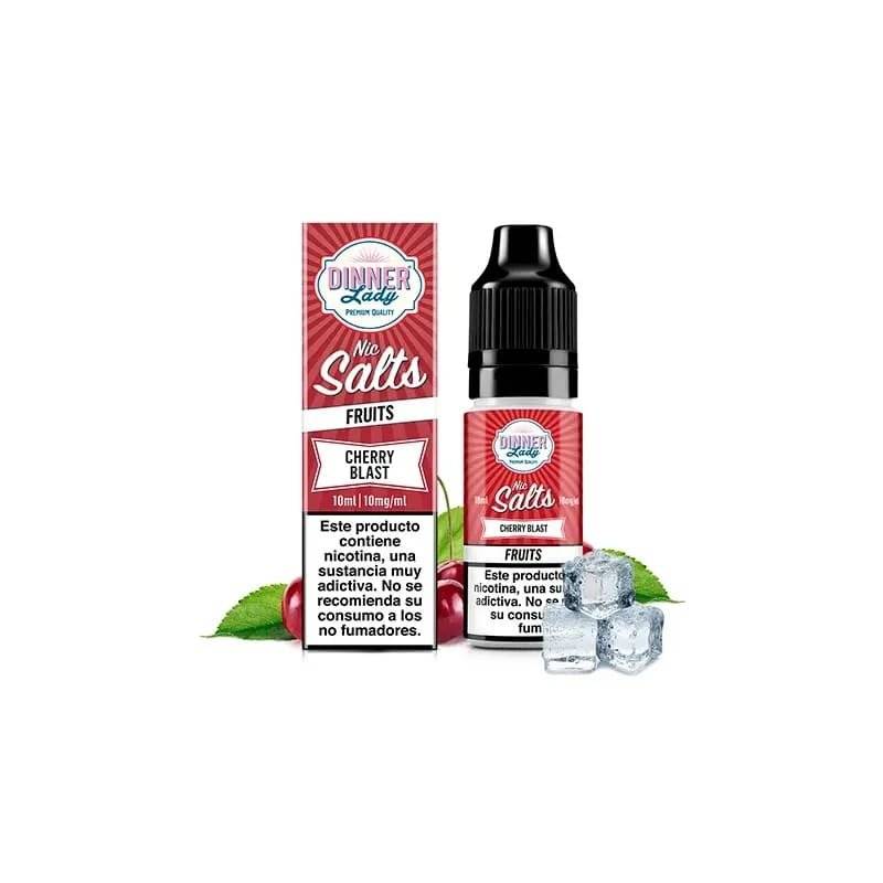 Dinner Lady Fruit FULL Cherry ICE Nic Salts 20MG/ML 10ML