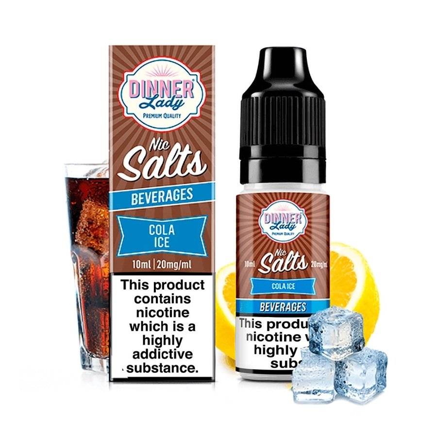 Dinner Lady Fruit FULL Cola ICE Nic Salts 20MG/ML 10ML