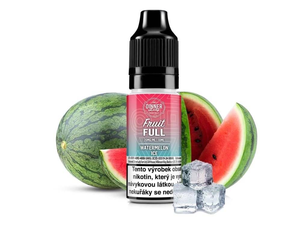 Dinner Lady Fruit FULL Fresh Watermelon ICE Salts 20MG/ML 10ML