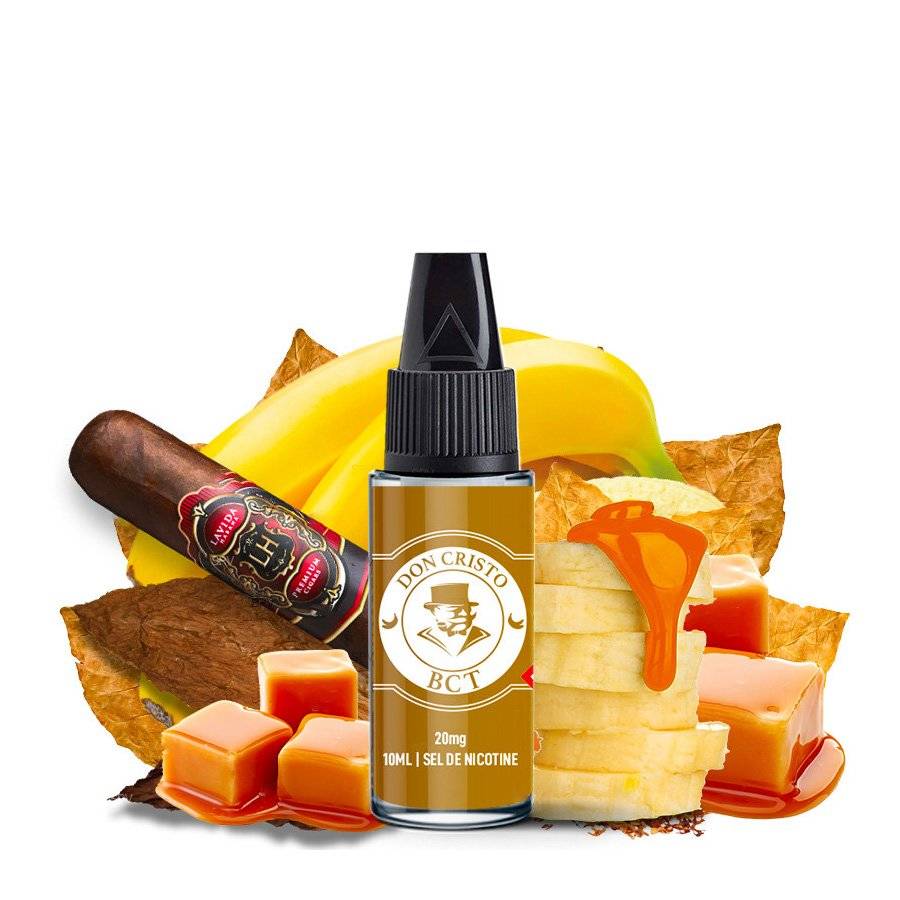 Don Cristo BCT (Banane, Ciocolată, Tutun) – Aromă 10ml/20 mg