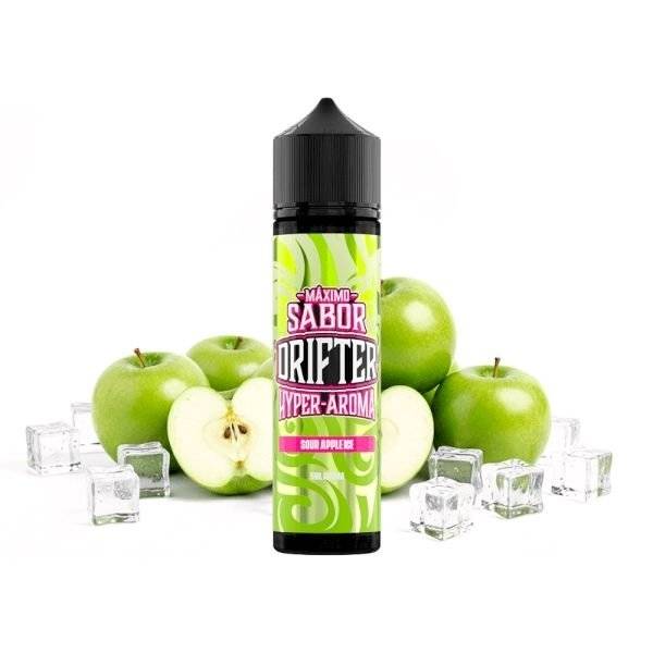 Drifter Hyper , Longfill , 5ml/60ml - Sour Apple Ice