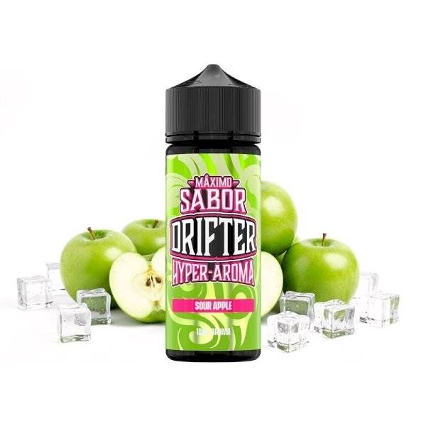 Drifter Hyper , Longfill ,10ml/120ml - Sour Apple Ice
