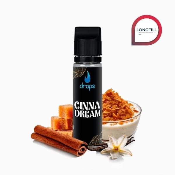 Drops Cinna Dream (Scortisoara,Vanilie,Zahar brun) 8ml/60ml