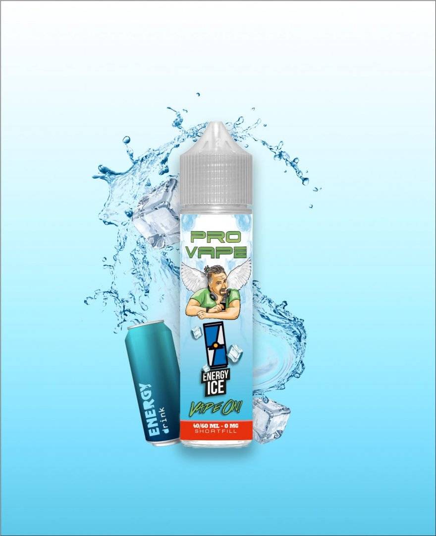 Energy Ice – Lichid Pro Vape 30 ml dublu concentrat – Cel mai perfect gust de energizant EVER!