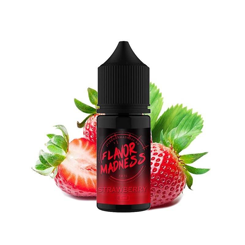 Flavor Madness ,Strawberry , 5ml/35ml , Longfill - Capsuni