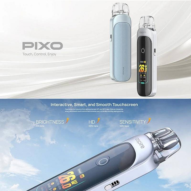 Kit , Aspire , Pixo - Frost Blue, Tigara Electronica 