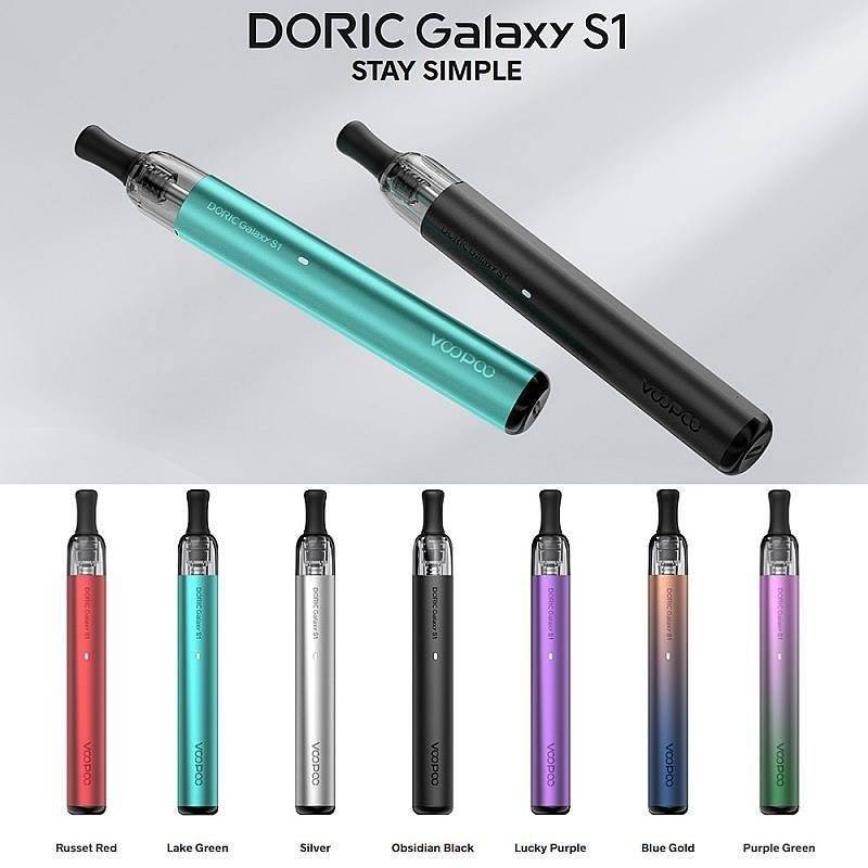 Kit ,Doric Galaxy S1 - Voopoo , Tigari Electronice , Vape- Lake Green