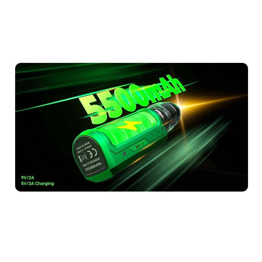 Kit Tigara Electronica Vaporesso Armour Ultra Titanium Silver - 100W, 5500mAh