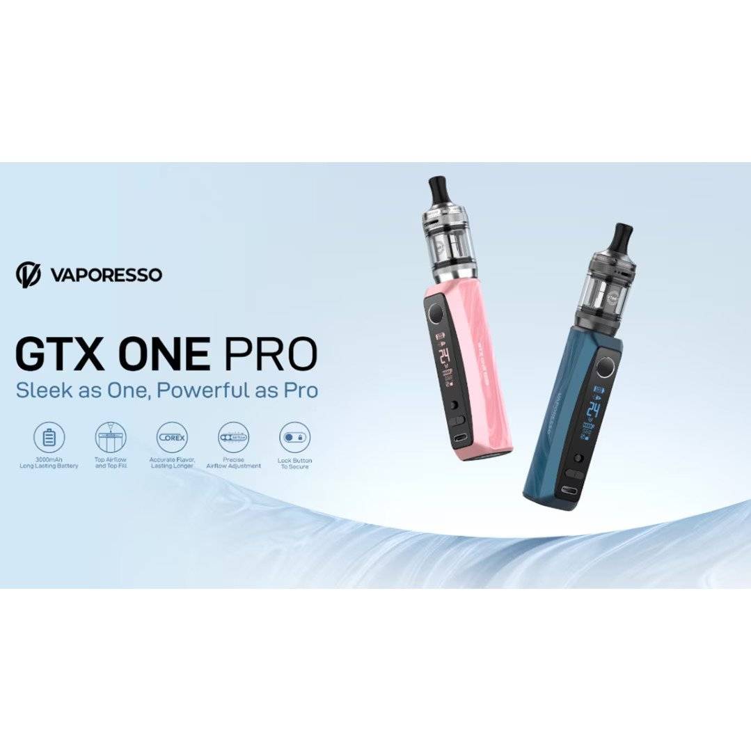 Kit Vaporesso GTX One Pro 3000mAh 3ml - Black