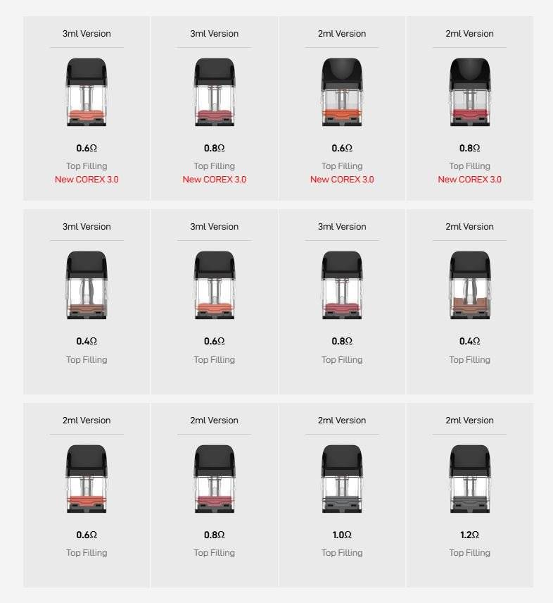 Kit Vaporesso Xros 5 Mini 1500mAh 30W - Black