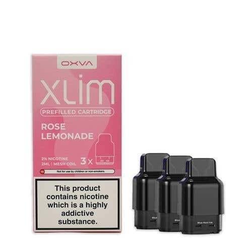 Tigara Electronica Kitul Oxva Xlim Pro 2 Pod -Black Carbon + Oxva Xlim Prefilled Cartridge Rose Lemonade 20mg (Pack 3)
