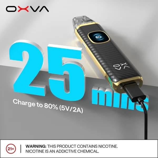 Tigara Electronica Kitul Oxva Xlim Pro 2 Pod -Platinum Black + Oxva Xlim Prefilled Cartridge Rose Lemonade 20mg (Pack 3)