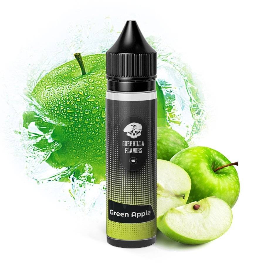 Lichid , PUFF BAR , Green Apple , 40ml , Guerrilla Flavors , Vape