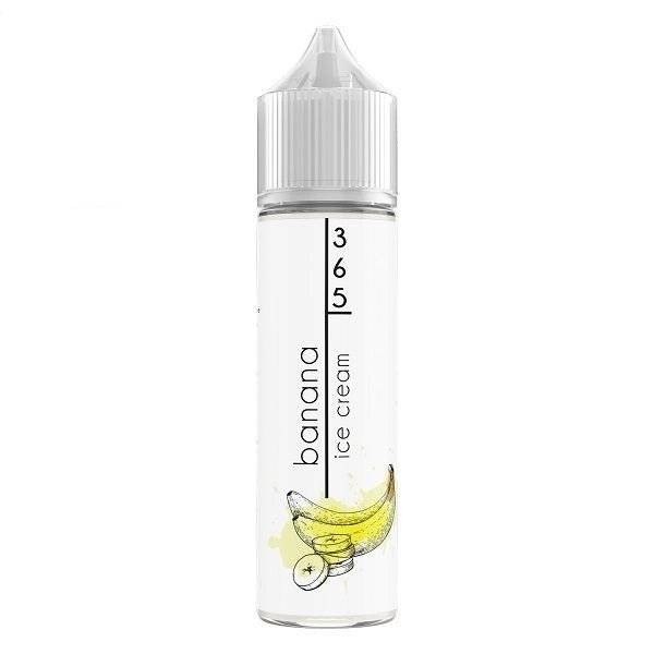 Lichid fara nicotina , tigara electronica  365 Premium 40ml - aroma  Banana ice cream