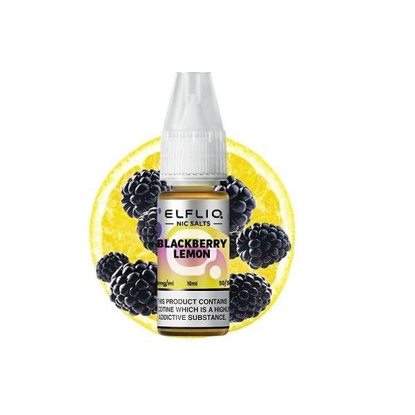Lichid ELF BAR ElfLiq Salt 10ml 20mg - Blackberry Lemon