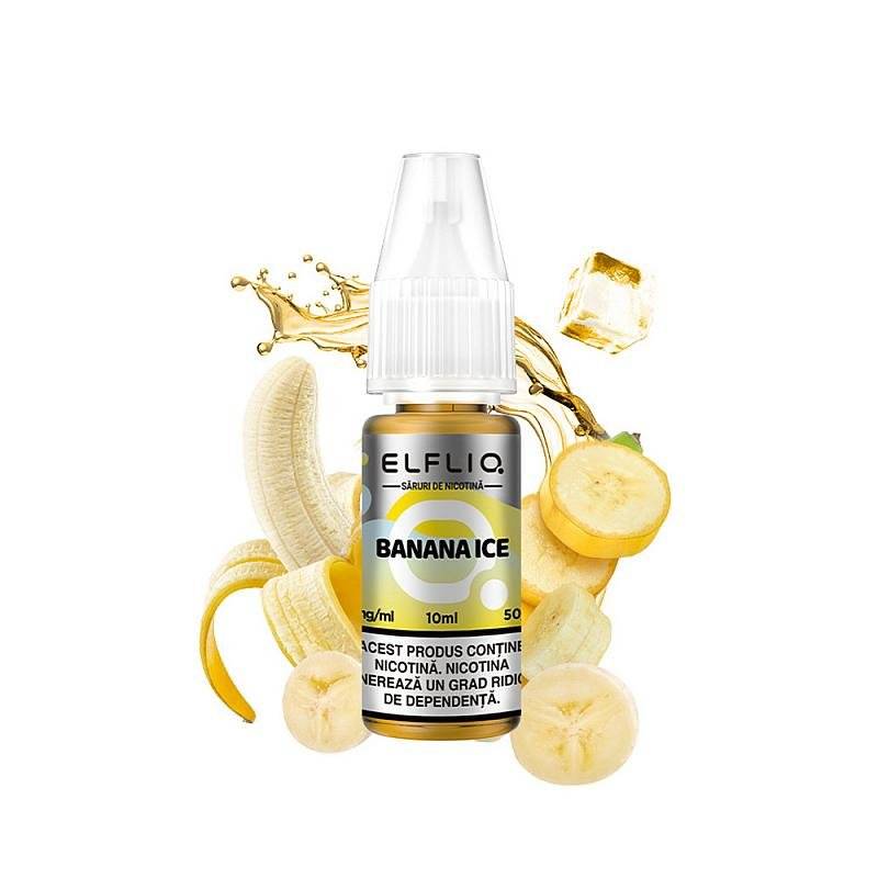 Lichid ELFBAR Elfliq - Salt 20mg 10ml - Banana Ice