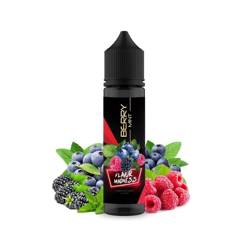 Lichid Fara Nicotina , Flavor Madness ,Berry Mint ,50ml