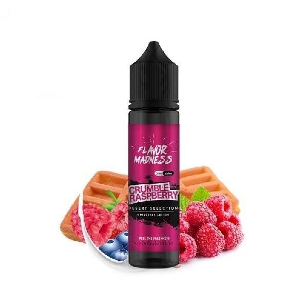 Lichid Fara Nicotina , Tigara Electronica , Flavor Madness 30ml -Aroma , Zmeura , Crumble Raspberry