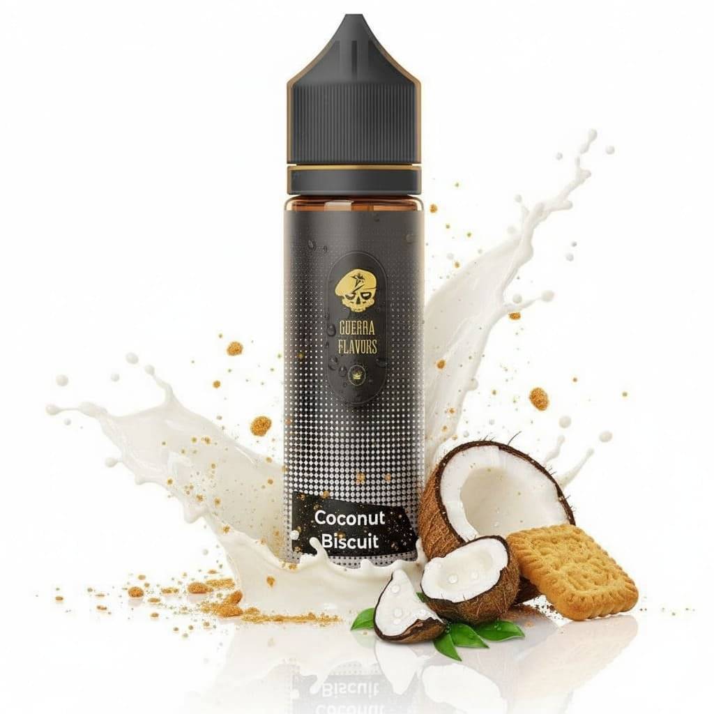 Lichid Guerilla Puff Bar 40ml - Coconut Biscuit