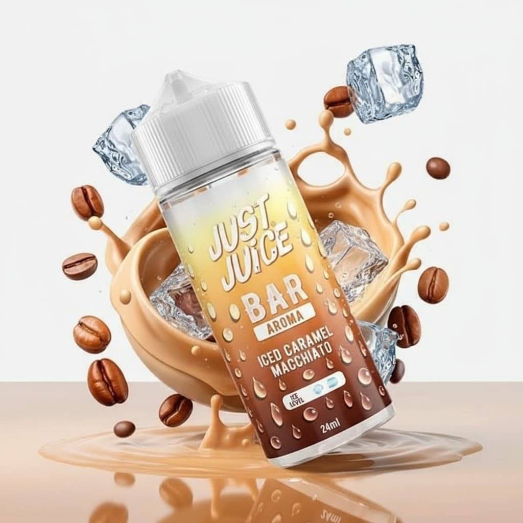 Lichid Longfill Just Juice BAR 24ml/120ml - Iced Caramel Macchiato