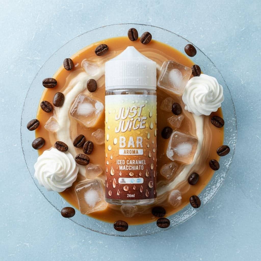 Lichid Longfill Just Juice BAR 24ml/120ml - Iced Caramel Macchiato