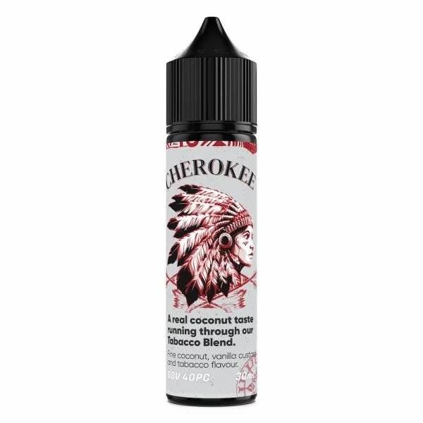 Lichid Smokemania Cherokee (Tabac,Nuca de cocos, crema de vanilie) 30ml/60ml