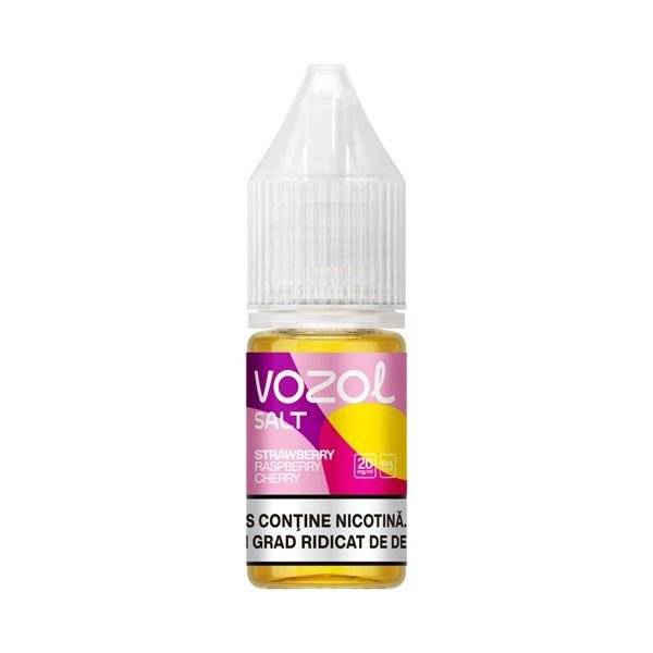 Lichid Vozol Salt 10ml - Strawberry Raspberry Cherry