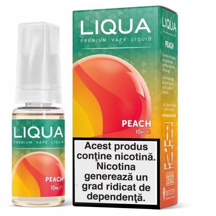Liqua Elements , Lichide cu Nicotina , Tigara Electronica , Vape ,10ml - Aroma , Piersica - Peach