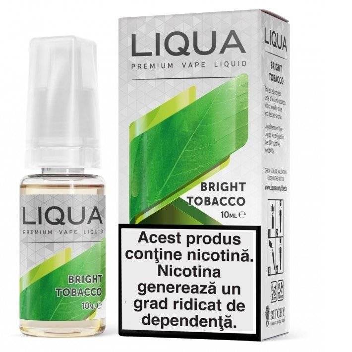 Lichid cu Nicotina , Tigara Electronica , Liqua Elements 10ml/18mg  - Aroma , Bright Tobacco