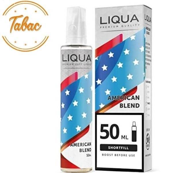 Liqua Shortfill 50ml - American Blend