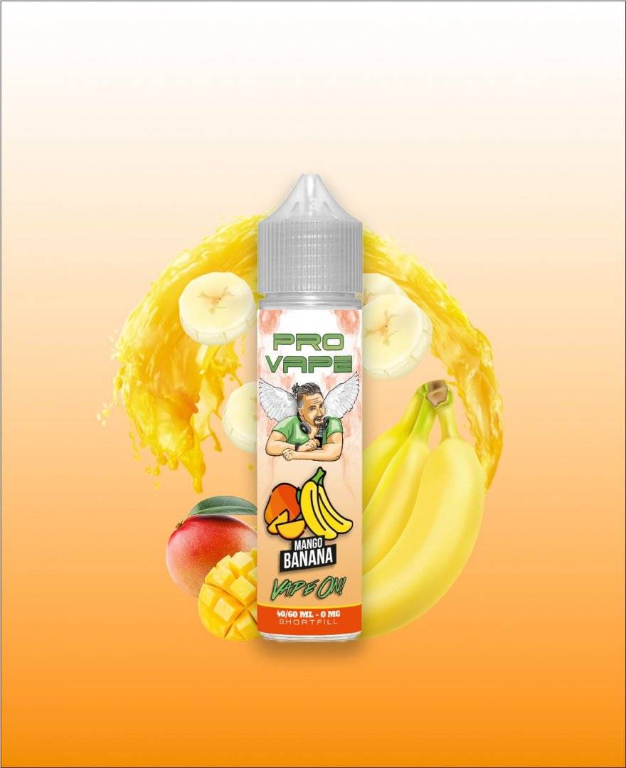 Mango Banana – Lichid Pro Vape 30 ml – dublu concentrat – Cushman Killer!