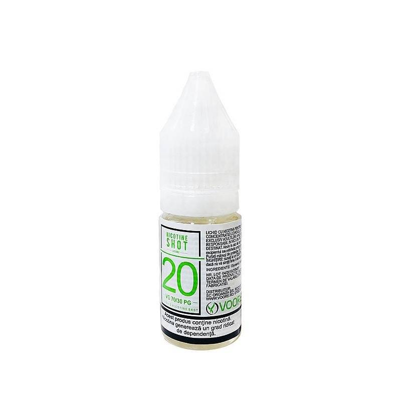 Nicotine shot Voore 20mg 50VG/50PG 10ml