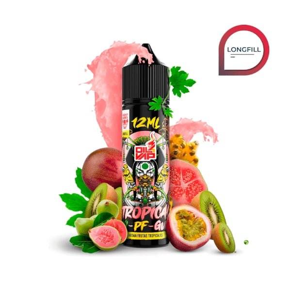 Oil4Vap Kabuki Tropical (Kiwi, Guava, Fructul pasiunii) 12ml/60ml