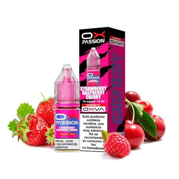 OX Passion Strawberry Raspberry Cherry 20mg/ml 10ml OXVA