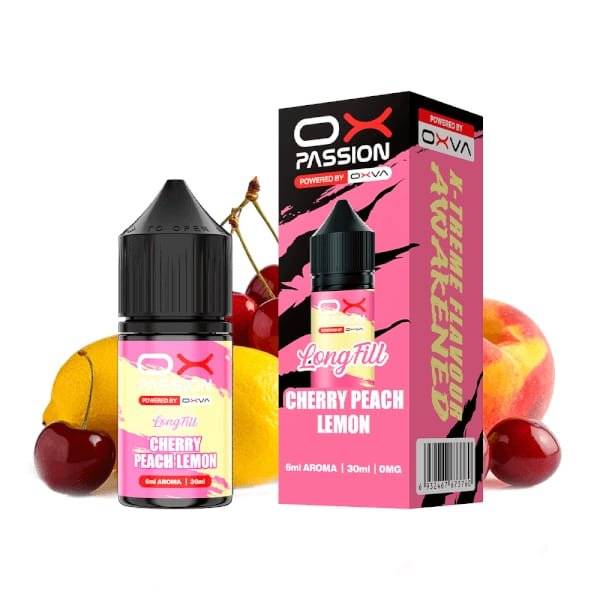 Oxva Ox Passion Cherry Peach Lemon Longfill 6ml/30ml