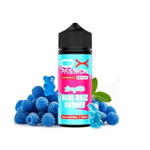 Oxva Ox Passion Zmeura albastra cu Jeleuri Longfill 24ml/120ml