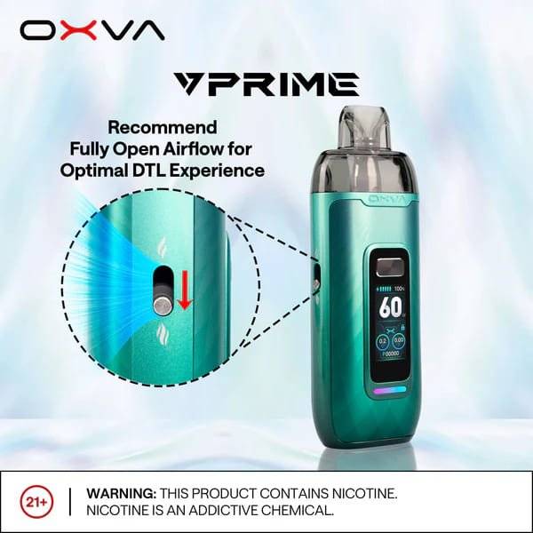 OXVA VPrime Kit- Natural Green 60W 2600mAh