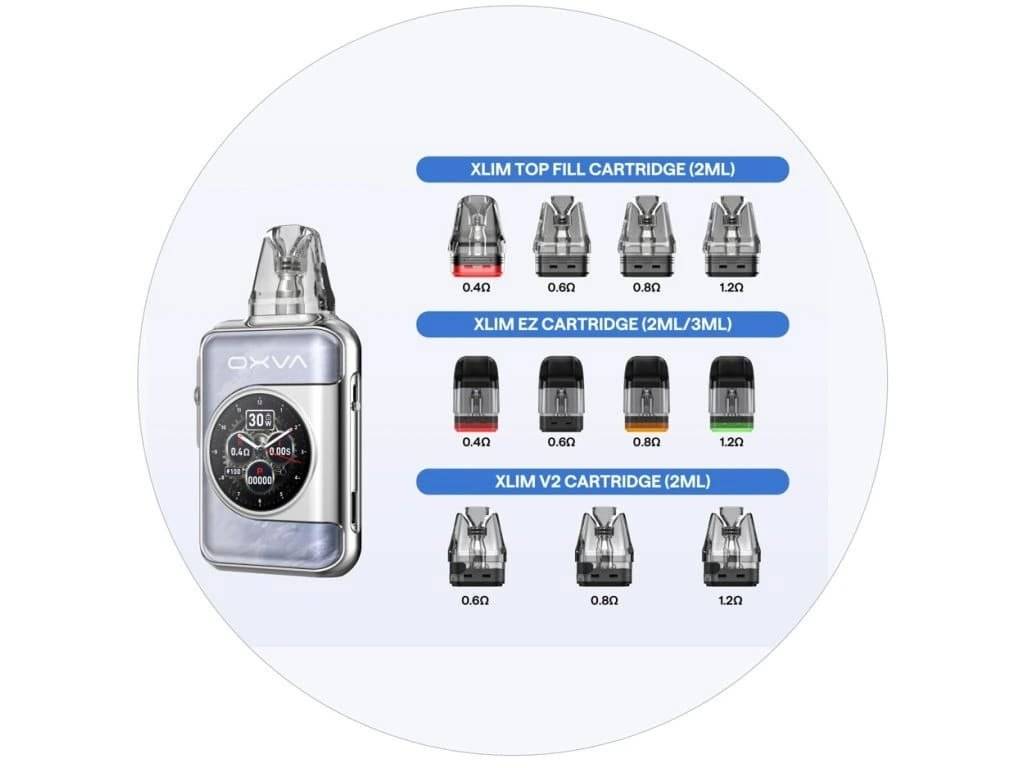 OXVA Xlim SQ PRO 2 Brown Leather, Tigara Electronica, Vape 