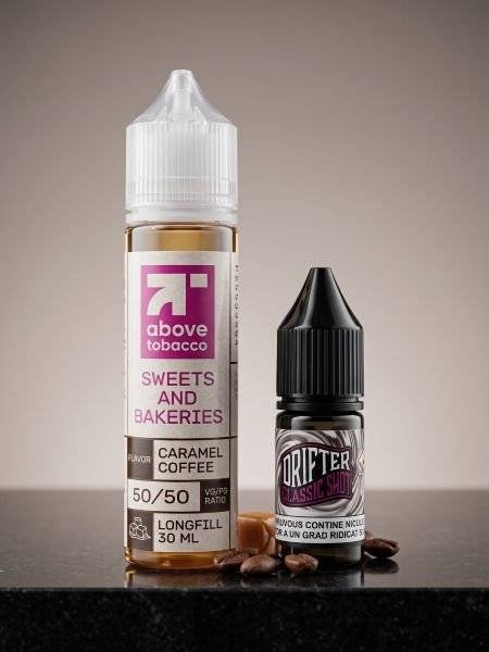 Pachet Caramel Coffee Above 30ml + NicSalt Drifter