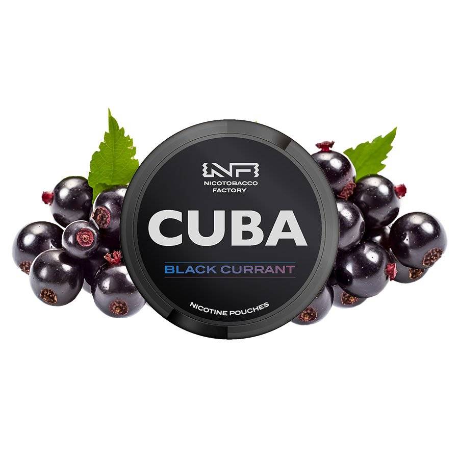 Pouch Nicotina Snus CUBA Black Currant 20mg