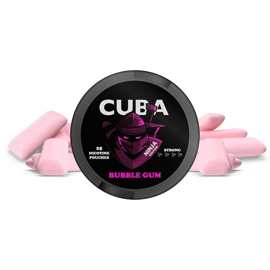 Pouch Nicotina Snus CUBA Bubble Gum 20mg