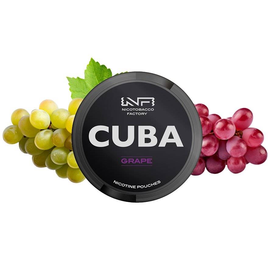 Pouch Nicotina Snus CUBA Grape 20mg